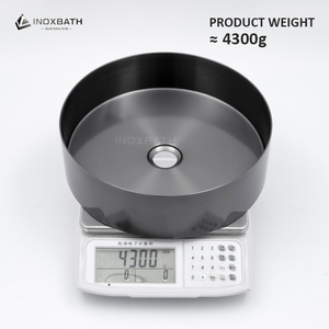 <span class=keywords><strong>Lavabo</strong></span> Redondo de Acero Inoxidable 304, Fácil de Limpiar, <span class=keywords><strong>para</strong></span> <span class=keywords><strong>Mueble</strong></span> de Cocina, Estilo Rústico, <span class=keywords><strong>para</strong></span> Uso Doméstico - Product Image 6