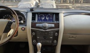 Lecteur multimédia Android Auto GPS DSP HD Radio avec écran tactile IPS 9 pouces pour Nissan Patrol 2010-2020, navigation intégrée WiFi - Product Image 4
