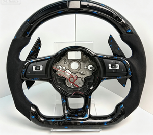 Volante al por mayor para Volkswagen VW Golf 4 5 6 7 7.5 8 <span class=keywords><strong>GTI</strong></span> Mk7 Mk5 Mk8 <span class=keywords><strong>GTI</strong></span> <span class=keywords><strong>Polo</strong></span> 6R Scirocco Jetta Tiguan T6 Passat B6 B7 B8 - Product Image 5