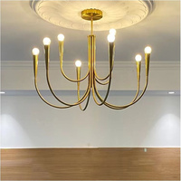 Lustre vintage moderne en verre opale avec abat-jour central superposé pour salon, salle à manger, chambre, restaurant, hôtel