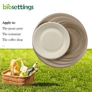 Pfas Free piring kompos PLATE supplier serat Ping Kayu jerami <span class=keywords><strong>gandum</strong></span> ampas anaman tantebu - Product Image 3