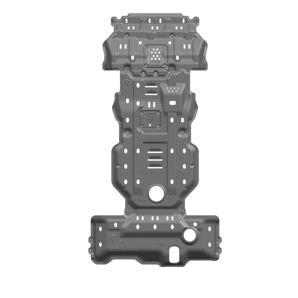 Skid Plate Fit Voor Fj Cruiser Junxi 3D Versnellingsbak Transfer Case Staal Motor Bescherming Guard Auto Accessoires