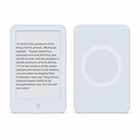 Harga Pabrik OEM E-reader Mini 4G 3,68 Inci Desain Magnetik AI Q&A MP3 Kartu TF 850mAh Daya Rendah Pelindung Mata E-ink Ereader