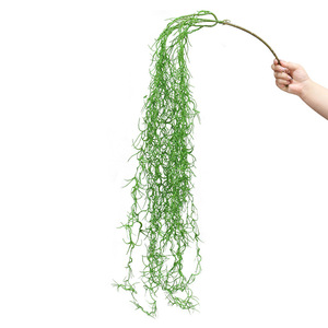 Colonne de fleurs artificielles en roseaux style <span class=keywords><strong>Mori</strong></span>, best-seller Xiaohongshu, avec feuilles de saule et plantes aériennes suspendues pour aménagement paysager - Product Image 5