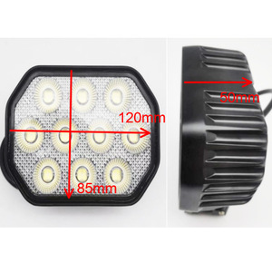 Off-Road <b>LED</b> <b>Work</b> <b>Light</b> 10 Bulbs 30W 4 Inch Aluminum Body IP65 Waterproof DC Power - Product Image 5