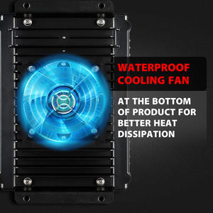 AGMリチウムLiFePO4およびディープサイクルバッテリー用の1バンク10Aマリン防水オンボードボートバッテリー充電器メンテナーDesulfator - Product Image 6