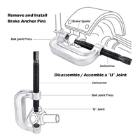 Adaptateur de Service pour voitures 2WD/ 4WD, ensemble de presse à rotule manuelle, Kit d'outils d'installation automatique