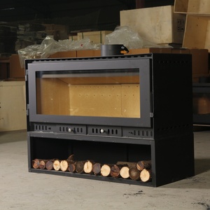 Cheminée à gaz à soupape antidéflagrante résistante aux très hautes températures Cheminée à <span class=keywords><strong>bois</strong></span> intérieure indépendante à front ouvert - Product Image 1