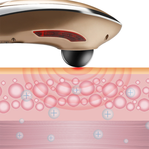<span class=keywords><strong>Dolphin</strong></span>-masajeador eléctrico de mano, masajeador vibratorio de percusión, cuerpo relajante - Product Image 4