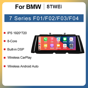 STWEI ระบบ Android ใหม่ ID6 ID7 ID8 UI หน้าจอ 10.25 นิ้ว รองรับ Wireless Carplay AUTO สำหรับรถยนต์ BMW ซีรีส์ 7 รุ่น F01 F02 ระบบ CIC NBT เครื่องเล่นวิดีโอในรถยนต์ พร้อมระบบ GPS - Product Image 2