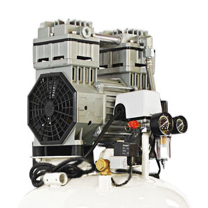 <span class=keywords><strong>Compresseur</strong></span> d'air sans huile ultra-<span class=keywords><strong>silencieux</strong></span> de 1680 W, type <span class=keywords><strong>vertical</strong></span>, pour <span class=keywords><strong>compresseur</strong></span> d'air dentaire, 50 L, expériences en laboratoire, sortie d'usine - Product Image 5