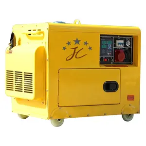 Thái Châu JC điện mạnh mẽ 5KVA 5.5kva AC Single phase im lặng JC-6500DS Máy phát điện diesel