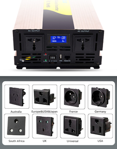 3000W/3kw <strong>3000</strong> <strong>WATT</strong> Car Power Converter Invertor 12V/24V/48V DC to AC 110V/120V/220V/230V Pure Sine Wave <strong>Inverter</strong> - Product Image 6