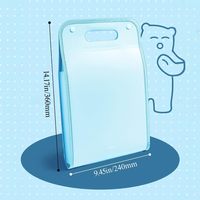 Classeur à 13 pochettes, organiseur de fichiers accordéon avec étiquettes, classeur de documents imperméable pour cartable, fournitures de bureau