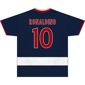 <strong>Old</strong> Retro Series Short Sleeve Printed Football Jerseys Breathable Quick-Drying 100% Polyester Summer Season <strong>Clothing</strong> - Product Image 6