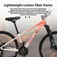 Vélo de montagne en fibre de carbone CLTE MD2000, roues de 26 pouces, transmission Shimano 24 vitesses