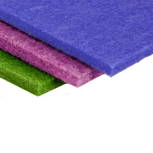 New trend Polyester Panels Sound Absorbing Materials Black Acoustic Felt