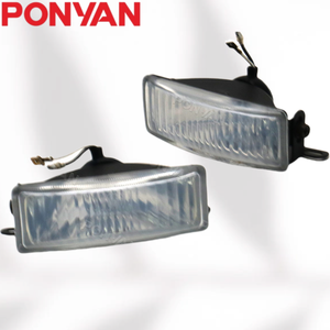 Faros delanteros auxiliares <span class=keywords><strong>halógenos</strong></span> tipo foco Rectangular todoterreno General modificado, luces antiniebla <span class=keywords><strong>de</strong></span> barra delantera para conducir - Product Image 1