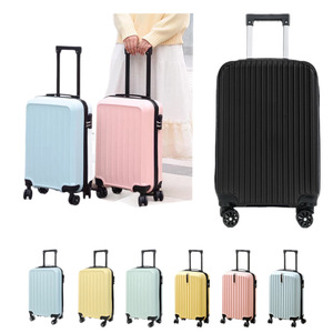 Valise cabine compacte légère pour femme de 20 pouces en PP avec serrure à combinaison, valise à roulettes pour étudiant, trois types de poignées télescopiques - Product Image 5