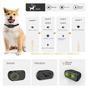 <span class=keywords><strong>Collar</strong></span> de Adiestramiento para Perros Impermeable de 5 Velocidades Ajustables, <span class=keywords><strong>Collar</strong></span> Antiladridos Automático con Funciones Anti-Erróneas de Bajo Consumo - Product Image 3