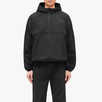 Veste coupe-vent légère à capuche pour homme, avec logo personnalisé imprimé, fermeture éclair intégrale, respirante, coupe-vent, poches latérales, pour l'automne et le sport