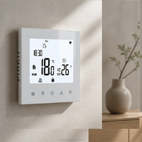 Thermostat intelligent Tuya, contrôleur de température à distance, thermostat 16A, chauffage au sol électrique, compatible Google Home Alexa