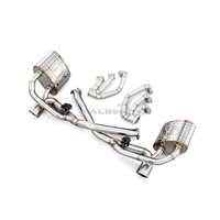 Sistema de Escape Completo OEM con Colectores de Escape de Igual Longitud + Sistema Catback para Porsche 911 993 3.6L 1994-2000 SS304 1.5mm de Alto Rendimiento