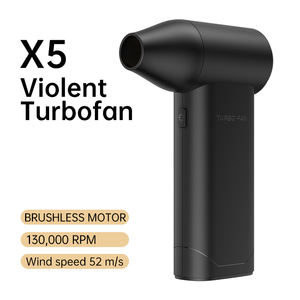 Ventilador Turbo Violento Inalámbrico de 130000 RPM, Mini Ventilador Eléctrico Recargable, Portátil, de Mano, Tipo Jet Turbo, para Exteriores - Product Image 4