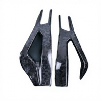 Pour moto S1000RR/S1000R : Kit de modernisation/amélioration – Cache-culbuteur arrière forgé en fibre de carbone 3K, finition brillante noire