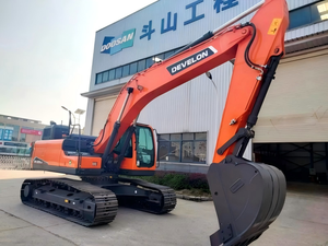 DEVELON DX225LC Crawler <b>Excavator</b> Hydraulic Digger Tracked Earthmoving <b>Machine</b> for Construction - Product Image 1
