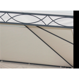 Pergola Tente 3x4m de Qualité en Promotion, Gazebo Métallique Extérieur Étanche à Double Toit Décoré pour Mariage - Product Image 4