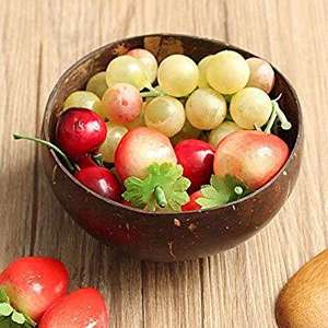 Bol écologique en coquille de noix de coco, gros bol à salade de noix de coco avec logo personnalisé du Vietnam, écologique - Product Image 5