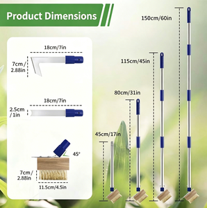 3 in 1 Telescopic Crack Weeding <strong>Tool</strong> Patio <strong>Weed</strong> Moss <strong>Remover</strong> - Product Image 5