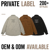 Chaqueta Acolchada Casual de Trabajo para Hombre, con Cuello Vuelto, Bolsillos con Cremallera, Tallas Grandes y Extras Grandes para Invierno, hasta 6XL 7XL