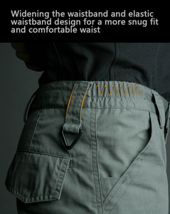 Shorts tactiques d'été pour hommes avec imprimé <span class=keywords><strong>camouflage</strong></span> CP et tissu en mélange de coton pour le travail en extérieur et la randonnée - Product Image 3