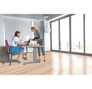 พื้นไม้ลายไม้สมัยใหม่ หนา 2.0 มม. ชั้นสัมผัส 0.4 มม. ให้ความสบายและทนทาน เหมาะสำหรับสำนัก<span class=keywords><strong>งาน</strong></span>และการศึกษา - Product Image 4