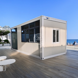 บ้านคอนเทนเนอร์พับได้20FT สำหรับขายบ้านภาชนะพร้อมส่งดีไซน์แบบแยกส่วนบ้านสำเร็จรูป - Product Image 2