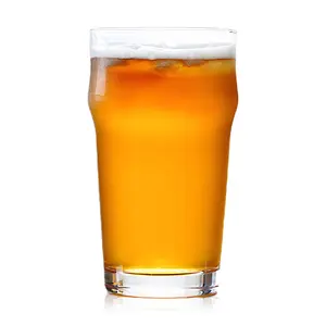 Jinbaijia büyük bira Pint cam kapasitesi geleneksel bir Pub içme bardakları tasarım Guinness Stout nonik pint bira bardağı