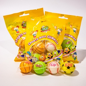 סיטונאי פירות gummy כדור בצורת בייסבול כדורסל gummy סוכריות עם בתוך ריבה - Product Image 5