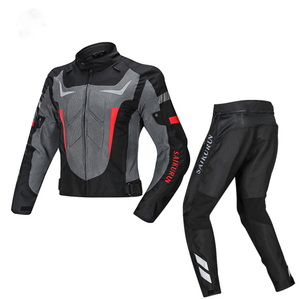 Giacca da Moto in Rete per Uomo e Donna, Abbigliamento Protettivo Traspirante con Protezione per il Collo, Tuta da Corsa Antiurto - Product Image 2