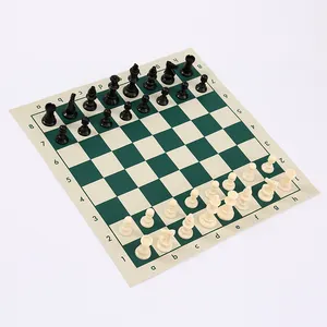 Set di scacchi e di scacchi per Set di 2 in 1 giochi da tavolo da viaggio per bambini e adulti