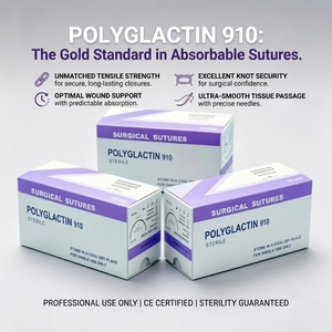 Suturas Médicas Desechables Estériles <span class=keywords><strong>PDS</strong></span> PDO PGA Silk CATGUT, Certificación CE, 5 Años de Garantía, Resistencia a la Tracción, Veterinarias - Product Image 6
