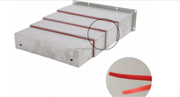 Voie de guidage conforme à la CE avec essuie-glace télescopique rouge blanc PU lèvres métal pour CNC/NC machines industrie état nouveau