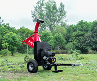 Broyeur de bois de jardin K-Maxpower personnalisé, 15 CV, quatre temps, essence, haute efficacité, homologué CE chinois