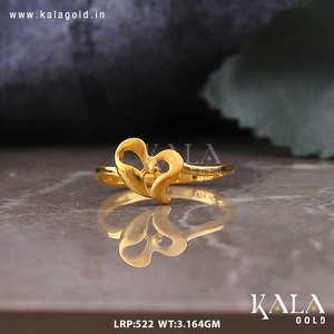 Anillo Moderno de Oro Sólido de 18K con Diseño de Corazón Curvo y Centro de Cuentas, Joyería Significativa para Uso Diario, Regalo de Compromiso para Parejas, Seres Queridos y Bodas - Product Image 2