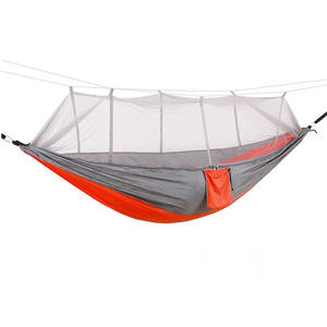 Conjunto de accesorios para hamaca de viaje, malla de poliéster moderna, cuerda, plátano - Product Image 1