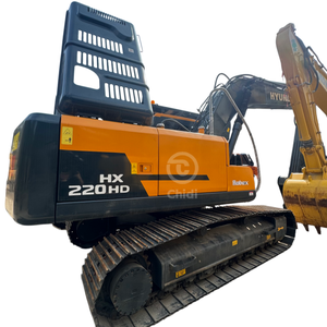 Suministro Directo de Fábrica, Excavadora Usada Hyundai HX220HD 2024, Estructura Duradera de Bajo Ruido, Entrega Rápida Global Disponible - Product Image 1