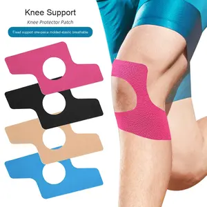 Bande de kinésiologie prédécoupée Patch musculaire élastique coton <span class=keywords><strong>Kinesio</strong></span> genouillère Bandage Patch ruban de sport - Product Image 1
