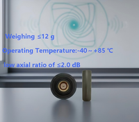 Antenne hélicoïdale à quatre bras FALAYI GNSS D511 RTK GPS Beidou 27,5*55,6 mm SMA polarisation circulaire droite en matériau PU pour la topographie