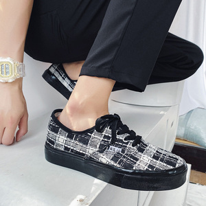 Nouvel arrivage de chaussures plates en lin blanc de créateur baskets décontractées de marque <span class=keywords><strong>Speed</strong></span> Runner vente en gros de toile de luxe célèbre Putian - Product Image 6